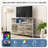 Multi-Functional TV Stand with 8 Drawers & LED Lights-227550850