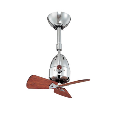 Ventilateur de plafond à 3 pales 16 "avec télécommande Diane