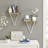 Clydean Floating Reversible Triangle Wall Shelves-1599410535