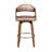Wood Swivel Barstool