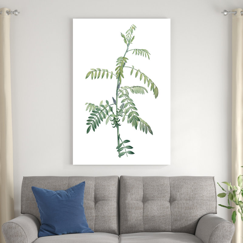 Doux vert botanique III, H 48 po x l 32 po x P 1,25 po