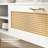  Floating Tv Stand For 75 Inch Tv, Mid Century Modern Center Tv Stand With Rattan Door, Wall Mounted Tv Cabinet For Living Room, White-665905540