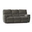 Canapé inclinable en cuir véritable avec accoudoirs coussinés de 82 po Vercelli-342002799-342006294