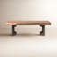 Table basse en bois massif Burnell-17838813