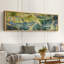 «Blueish Green Tropical Leaves», art mural, impression numérique sur toile, art numérique-111653530-111653531
