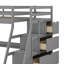 Lit mezzanine tout-en-un avec bureau, tiroirs, tablettes-1371386452