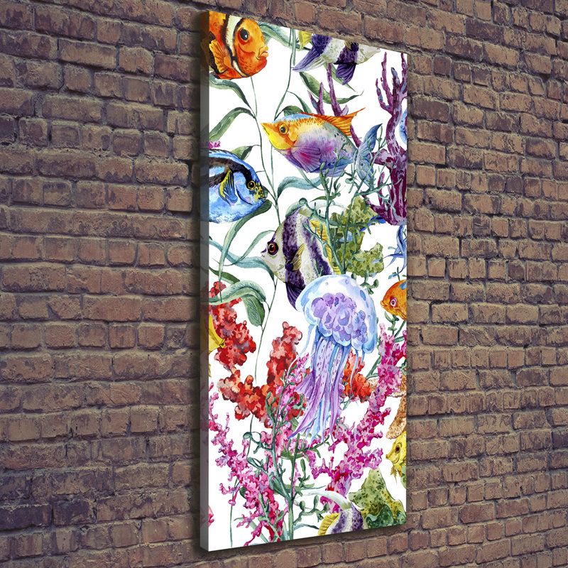 Underwater World - Wrapped Canvas Print