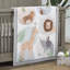 Ensemble de literie pour lit de bébé 4 pièces NoJo Jungle Trails Melissa 
