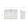 Magnolia Bath Vanity Rectangular Basin S061SCWRV