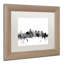 « boston ma horizon horizon b&w » par michael tompsett, impression encadrée-40357446-17767875-68755868
