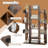 Tree-Shaped Bookshelf With 13 Compartments For Home Office-1131508460