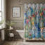 Rideau de douche abstrait Inas-275137262