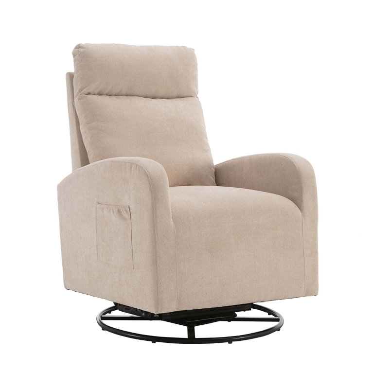 Fauteuil inclinable manuel pivotant l 27,95 po, Beige
