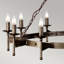 Suellen 12 - Light Waggon Wheel Chandelier