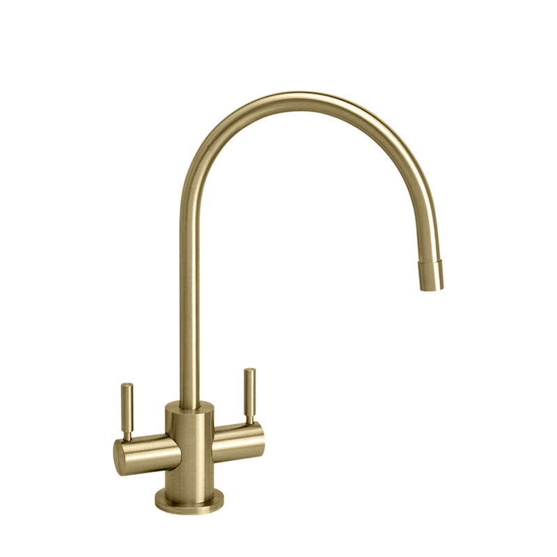 Parche Bar Faucet, Antique Brass
