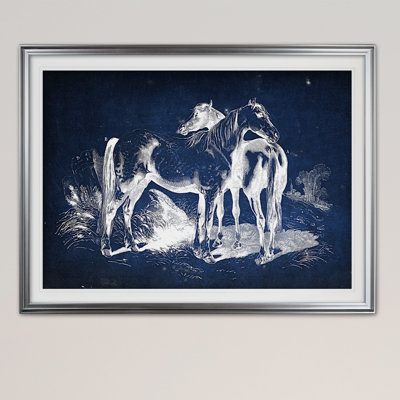 « équin plate v », impression