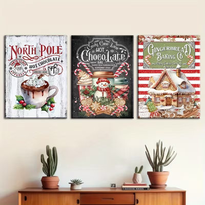 3 Piece Wrapped Canvas Print