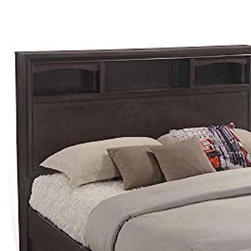 Grand lit plateforme avec rangement Samanthalee