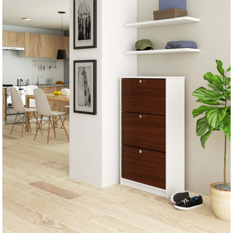 18 Pair Shoe Storage Cabinet
