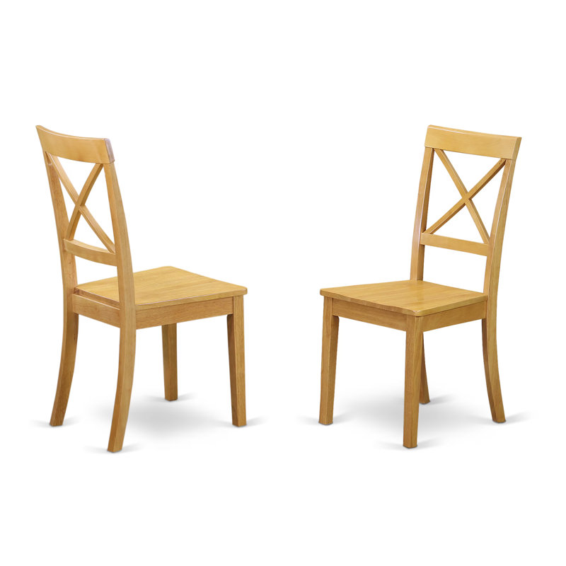  Ensemble de 2 chaises de salle à manger Boston, Chêne