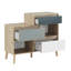 Coleman 110cm W 3 - Drawer Chest of Drawers-40079973