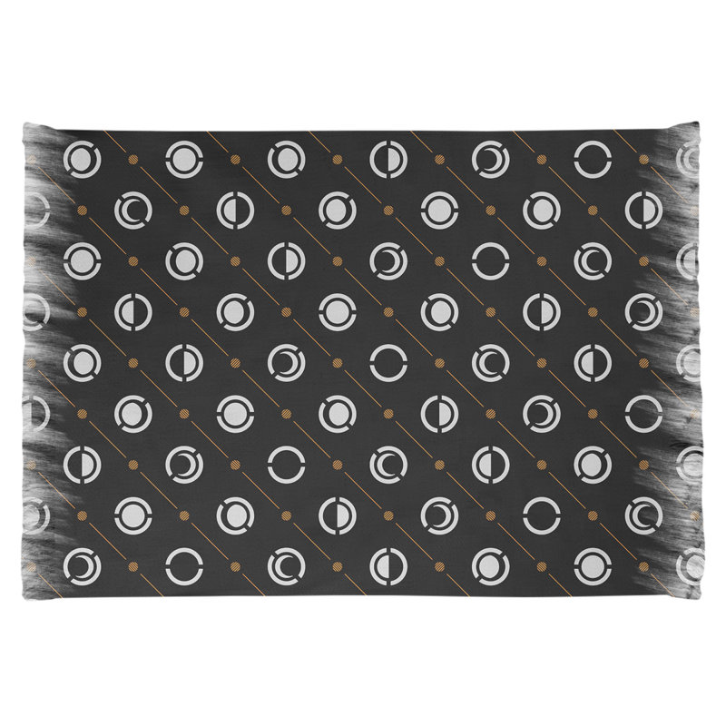Tapis à phases noires lune phases, Non