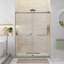 Porte de douche coulissante double sans cadre l 48 po x H 80 po-101025388