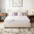  EGOHOME 10" Lavender Medium Memory Foam Mattress-819507738-855177989