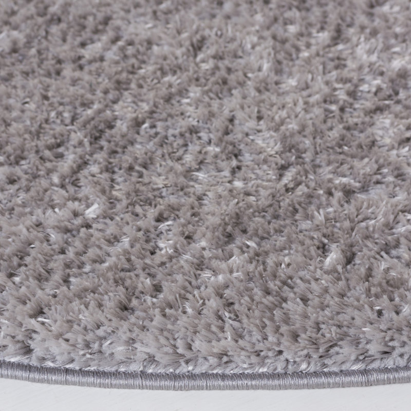Tapis gris Vespera, Rond 6 pi 7 po