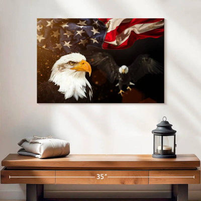 Brampt Fierce Eagle American Flag