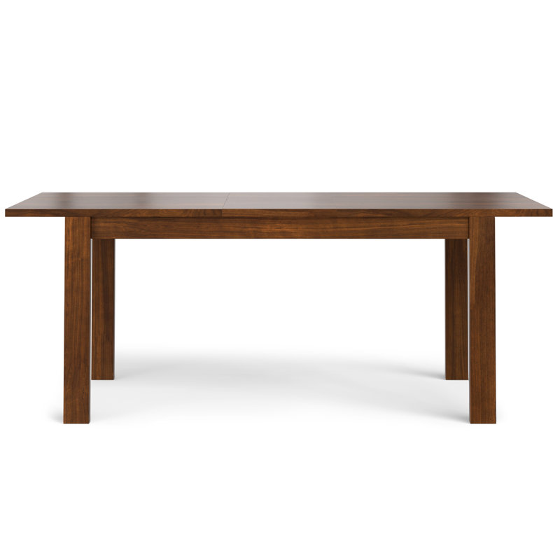 Wilson Walnut Extendable Rectangular Dining Table