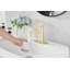 Robinet de salle de bains monotrou avec ensemble de drainage-89830409