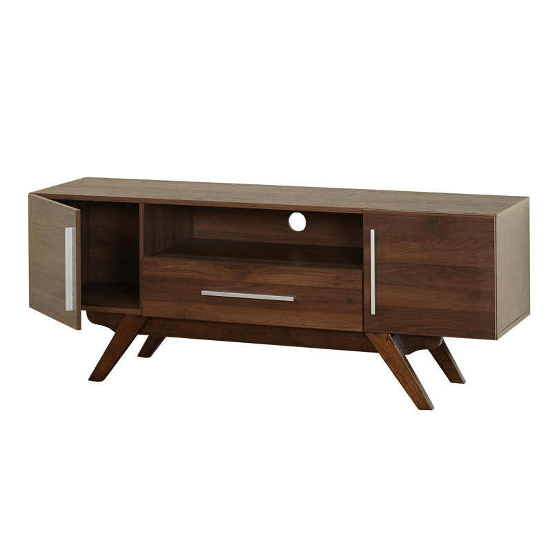 Abdul-Hakim Unfinished TV Stand for TVs up to 65", Walnut
