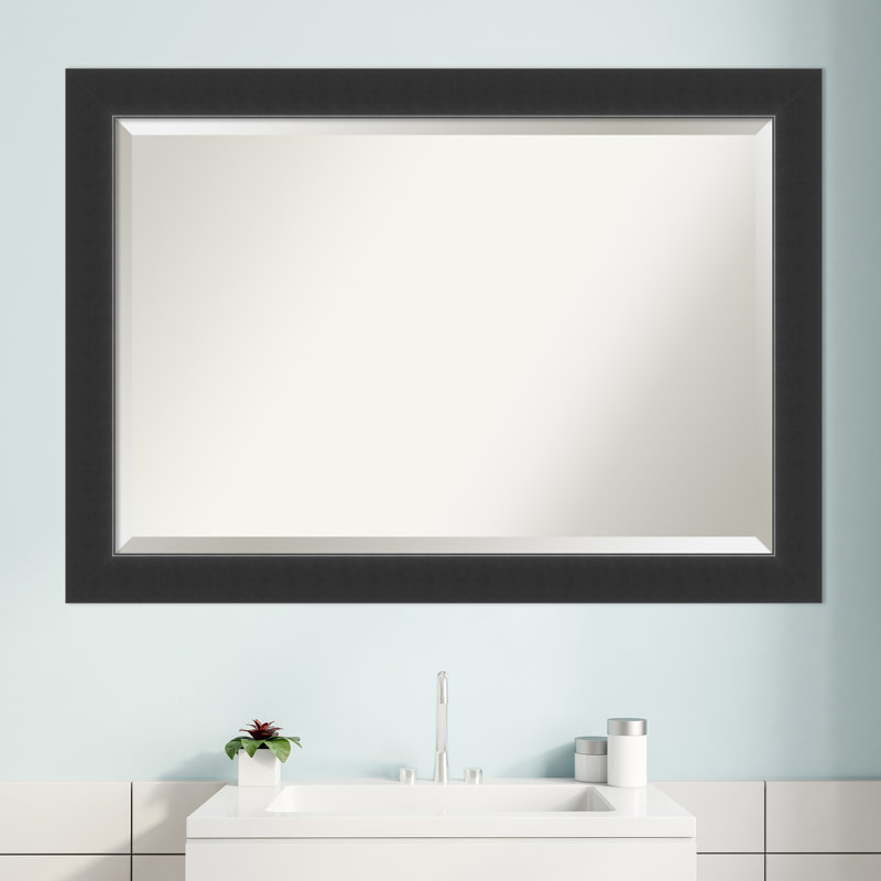 Hatton Mirror, 29" x 41" , Black