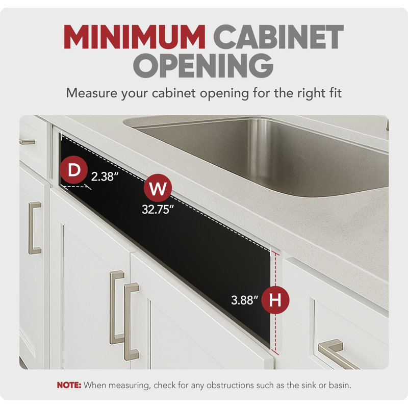 Rev-A-Shelf Kitchen Tip-Out Tray Polymer, Plastic, White , 30" W