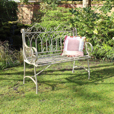 Garden Bench Metal Outdoor Bench