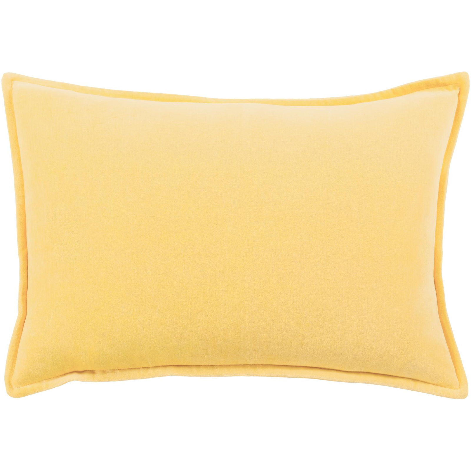 Norwin Cotton Throw Pillow, Pillow Cover Only - No Insert, 13"H x 19"W, Butter