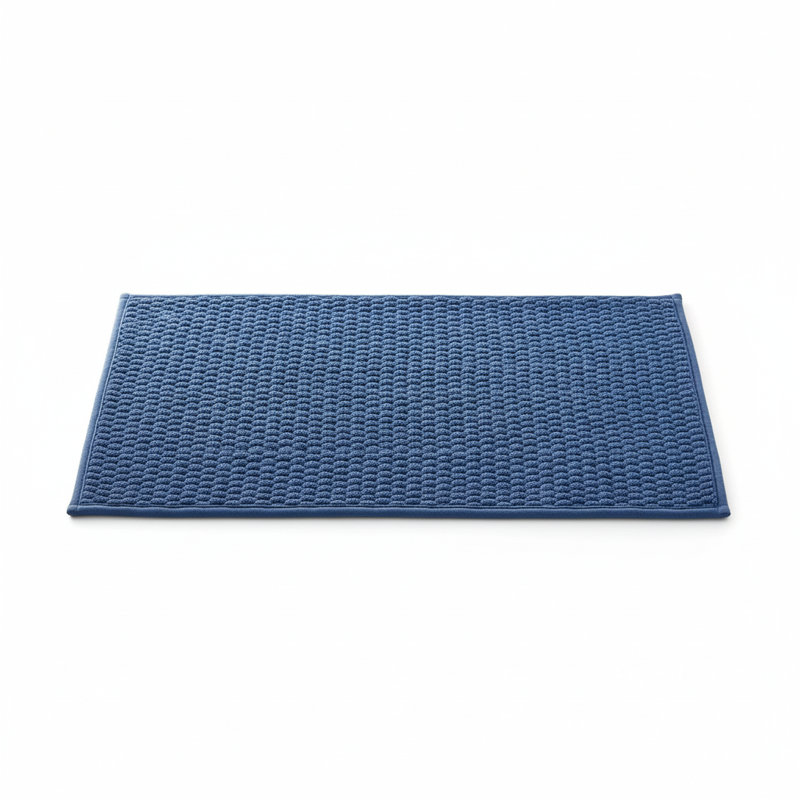 Tapis pour salle de bain 16 po x 24 po, Navy Blue