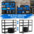 5-tier Mdf Adjustable Storage Shelves , Heavy Duty Garage Storage Shelving Unit, Metal Shelves-306505539