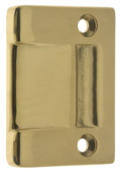Solid Brass Rectangle Strike