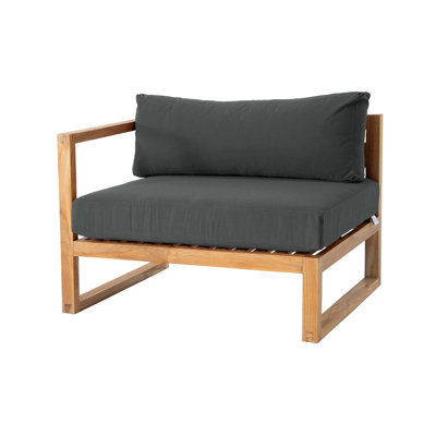 Venice Outdoor Teak One Arm Lounge Chair
