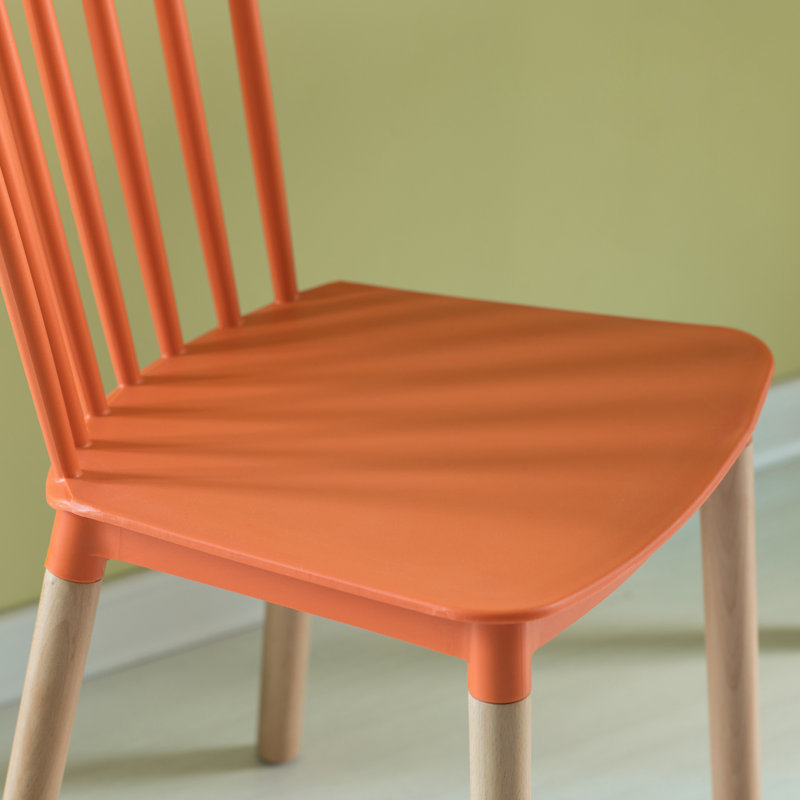 Barvick 18'' H Side Chair, Orange