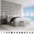Wall Paneling in Metallic Silver