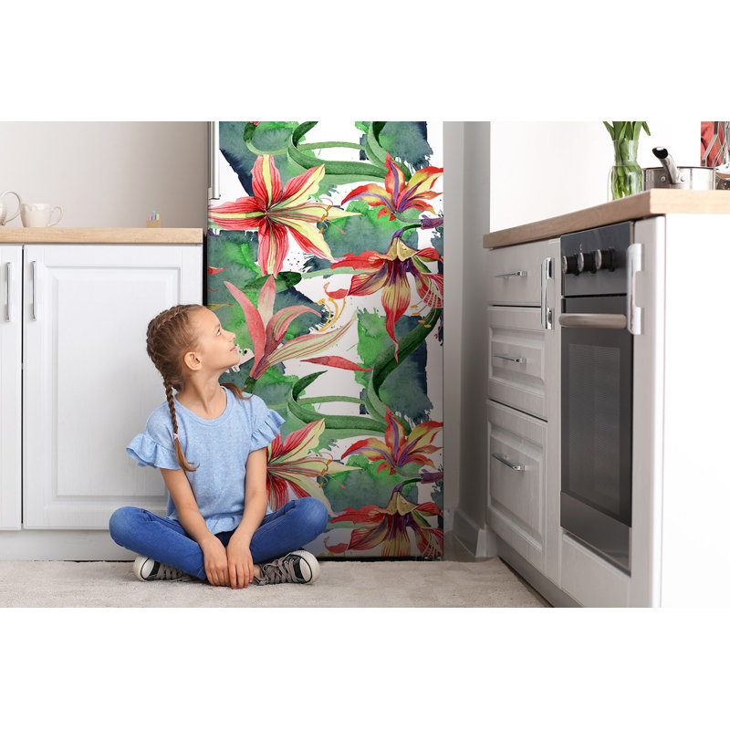 Plants & Flowers Door Decal