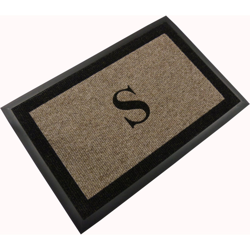 Tapis d'extérieur antidérapant Asai, Taupe, S, l 36 po x L 60 po