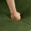 Canapé en velours côtelé avec 1 coussin - brun-136152865