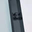 Porte de douche coulissante double l 56 à 60 po x H 75 po, cadre en alliage d'aluminium, verre trempé clair de 5/16 po (8 mm) de large épaisseur, porte de douche