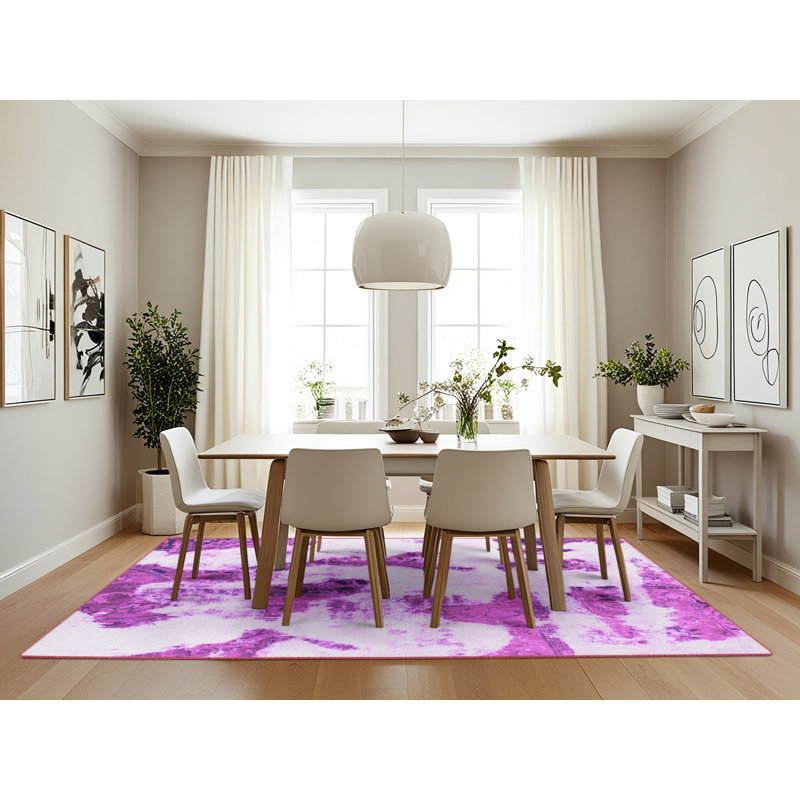 Tapis mauve Deasja, Rectangle 7 pi x 10 pi