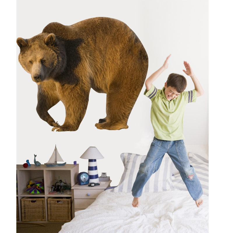 Adhésif décoratif grizzly, H 42 po x l 48 po
