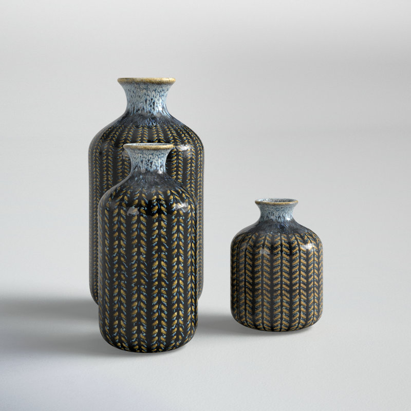 Randa Stoneware Table Vase